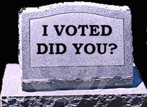 dead people voting voter fraud