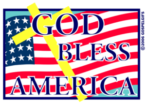 one nation under god in god we trust america