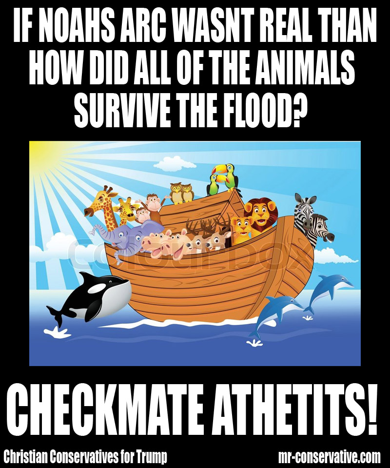 noahs ark bibel atheists checkmate